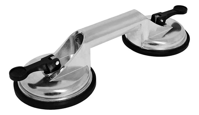 VENTOSA DOBLE SUCCIONADORA PARA VIDRIOS Y SUPERFICIES PLANAS - 4