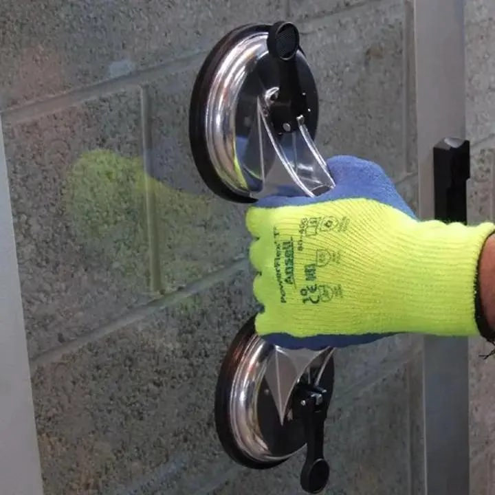VENTOSA DOBLE SUCCIONADORA PARA VIDRIOS Y SUPERFICIES PLANAS - 8