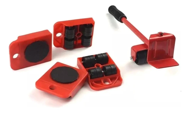 ELEVADOR DE MUEBLES CON RUEDAS Y SISTEMA DE ELEVACION - 2