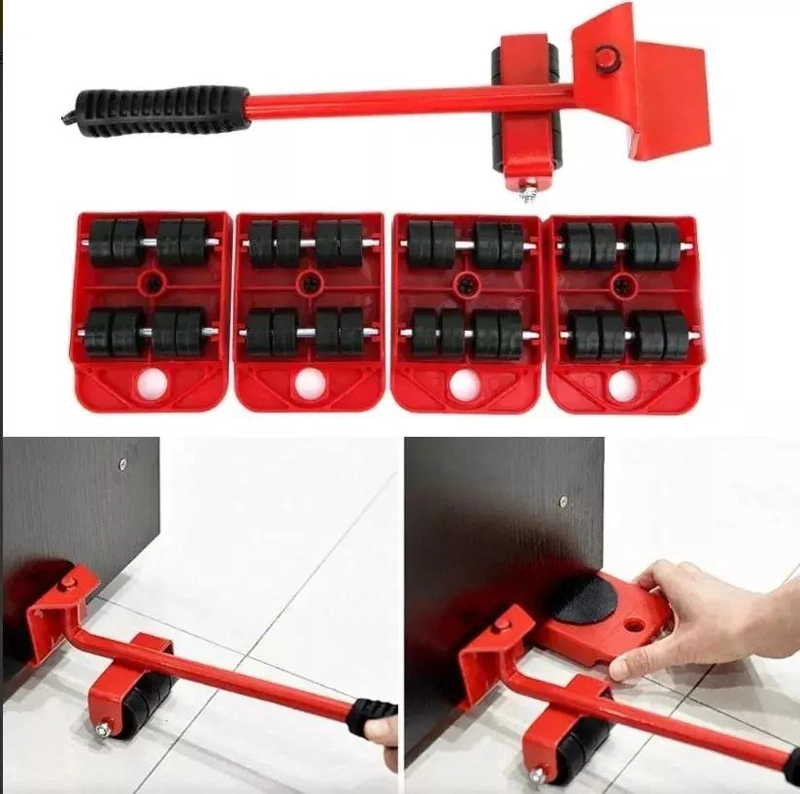 ELEVADOR DE MUEBLES CON RUEDAS Y SISTEMA DE ELEVACION - 5