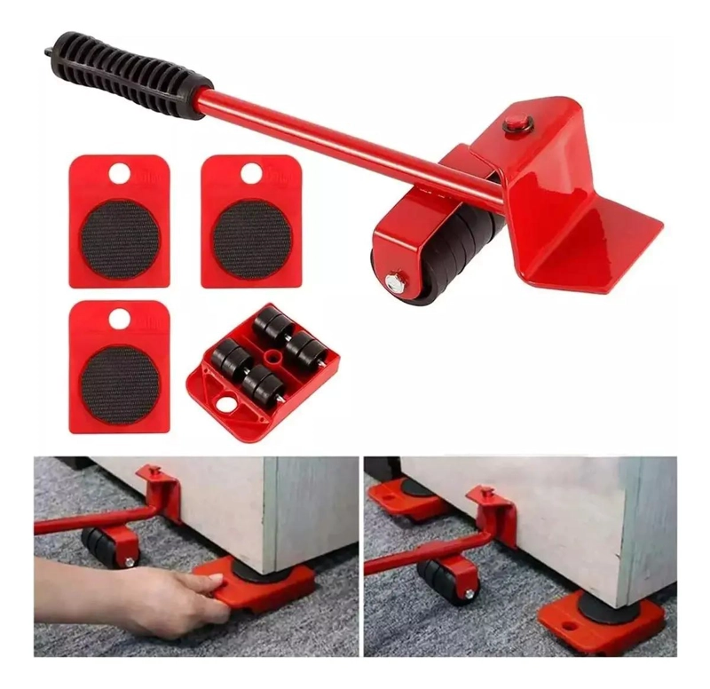 ELEVADOR DE MUEBLES CON RUEDAS Y SISTEMA DE ELEVACION - 6