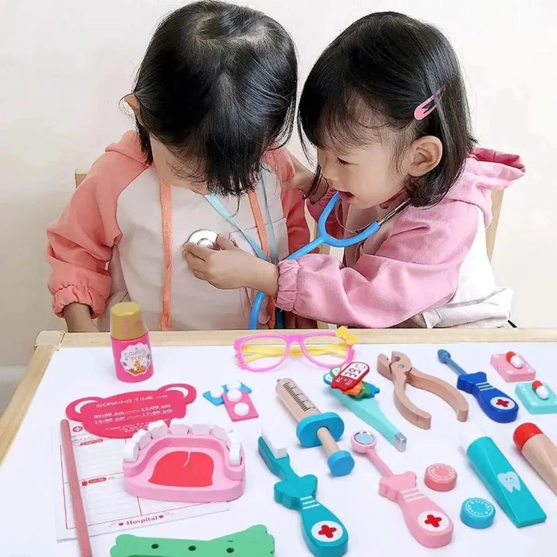 SET DE JUGUETES DE ME DICO DE MADERA PARA NIÑOS - 4