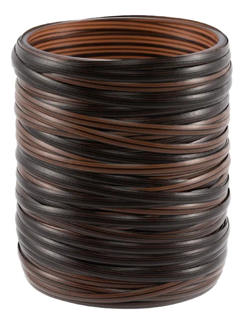 MATERIAL TEJIDO DE RATAN SINTE TICO PLANO 50 METROS PARA REPARACION - 1