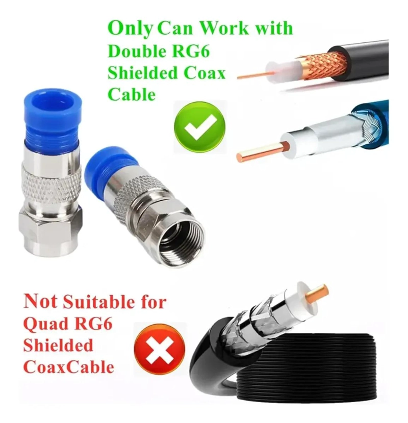 KIT CRIMPEADORA Y PELA CABLE COAXIAL RG6 - 4