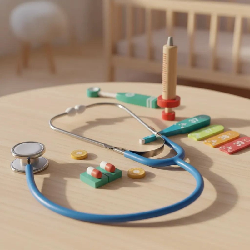SET DE JUGUETES DE ME DICO DE MADERA PARA NIÑOS - 10