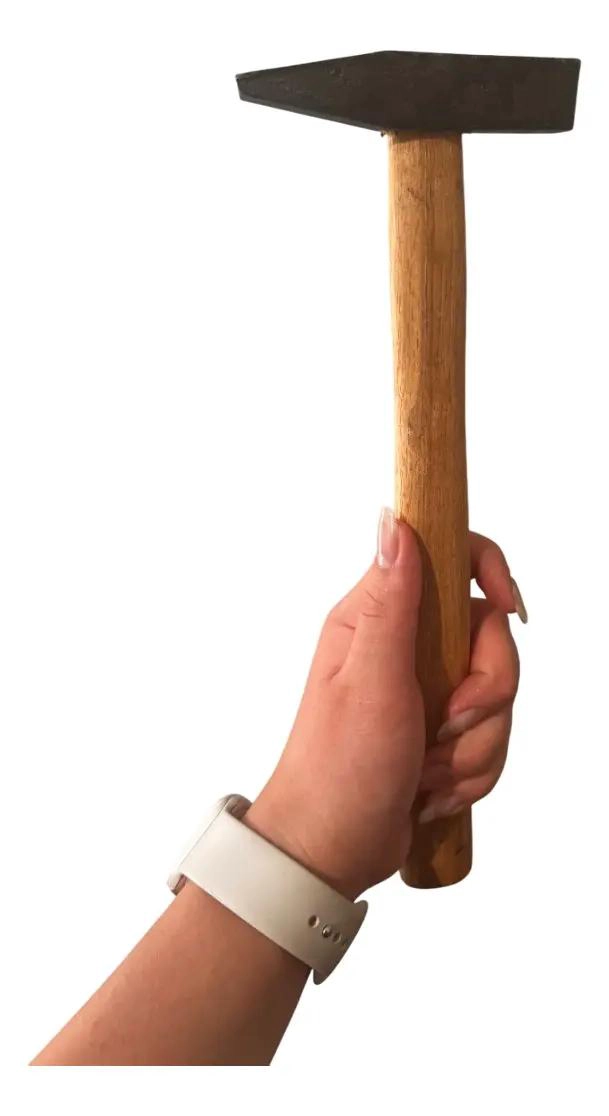 MARTILLO TAPICERO LIVIANO DE 26 CM PARA MANUALIDADES - 2