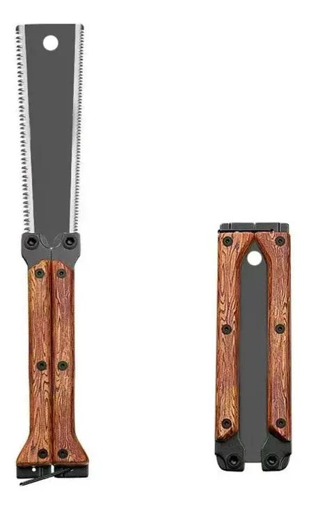 SIERRA JAPONESA PLEGABLE 30CM PARA CARPINTERIA Y MADERA - 1