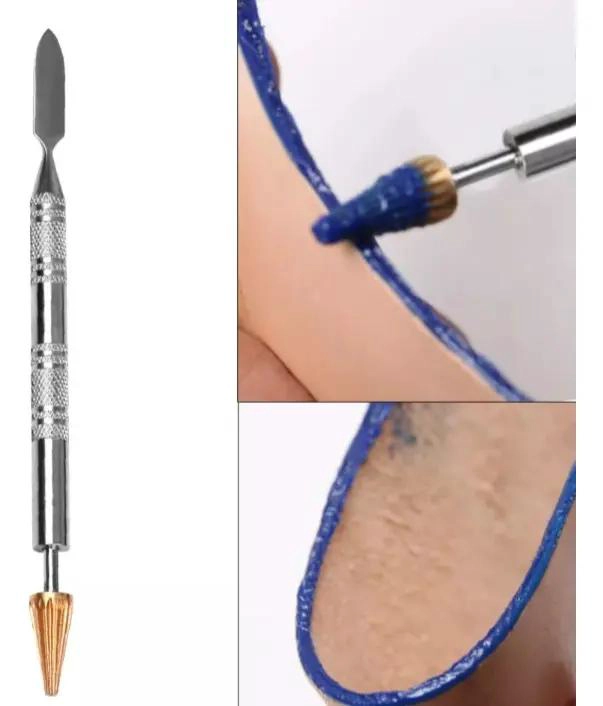 JUEGO DE 2 PLUMAS DE ACERO INOXIDABLE PARA TALABARTERIA - 3