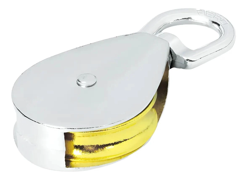ROLDANA SENCILLA DE 5 CM PARA CABLES Y CADENAS - 2