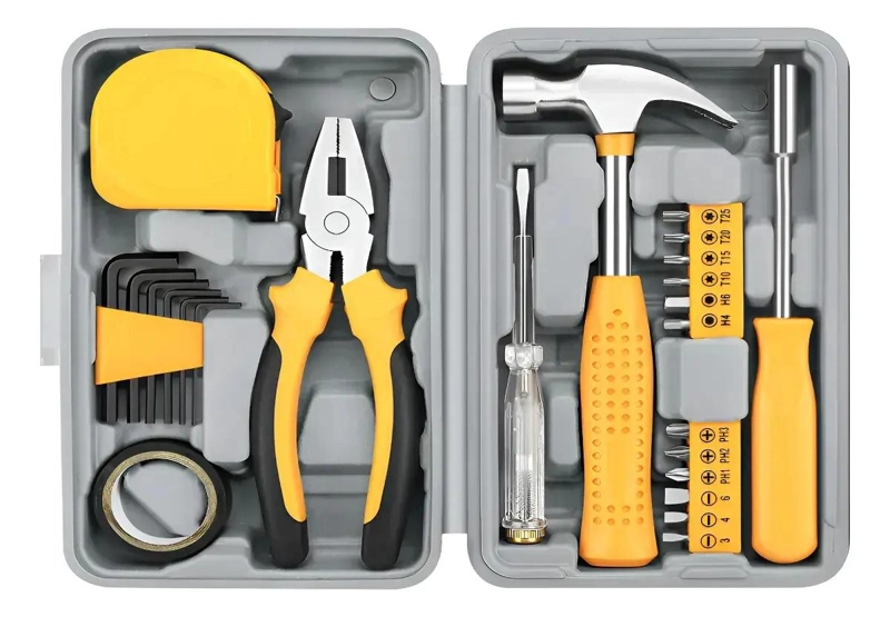 KIT DE HERRAMIENTAS MANUALES 24 PIEZAS - 1