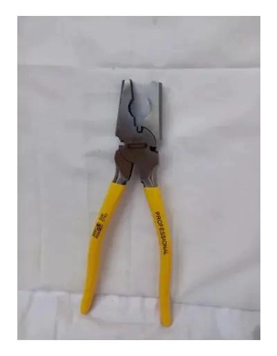 ALICATE ENFIERRADOR PROFESIONAL 10 PULGADAS PARA TRABAJOS DE CERCO - 3