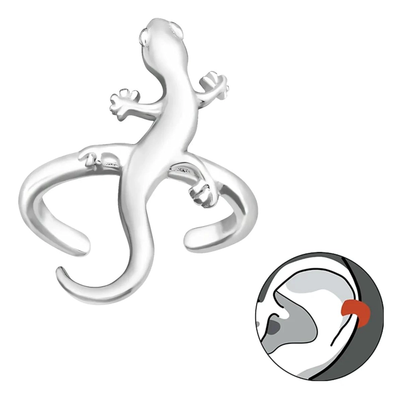 ARO EAR CUFF DE PLATA 925 SIN PERFORACION PARA ESTILO UNICO - 2