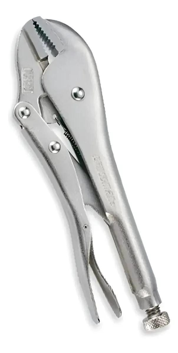 LLAVE CAIMAN CROMADA CON MORDAZA RECTA PARA USO PROFESIONAL - 1