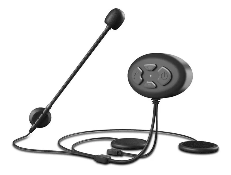 AUDIFONOS BLUETOOTH MANOS LIBRES PARA MOTOCICLISMO CON RADIO FM - 4