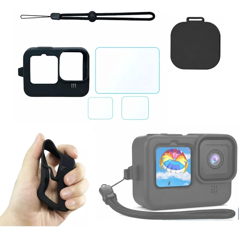 SET PROTECTOR COMPLETO PARA CAMARAS GOPRO HERO 9 A 13 - 1