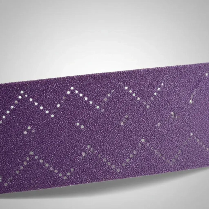 LIJA TACO ROLLO VELCRO PURPURA PARA LIJADO PROFESIONAL - 3
