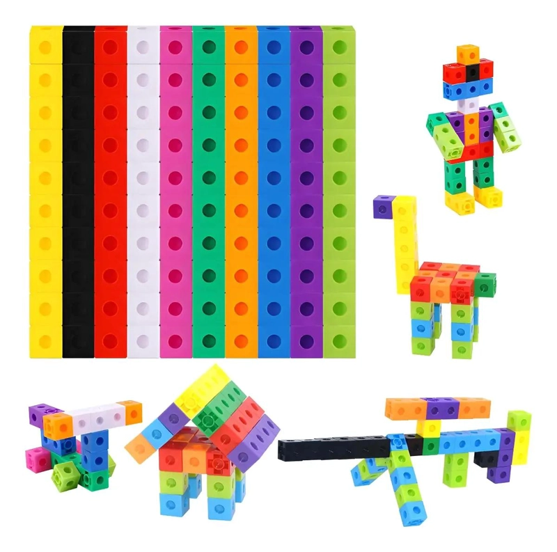 KIT EDUCATIVO TANGRAM Y CUBOS MULTIENCAJE PARA APRENDIZAJE - 1