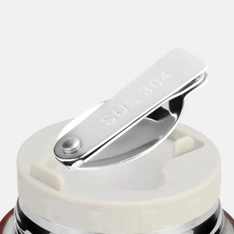 TERMO DE COMIDA ACERO INOXIDABLE 500ML CON CUCHARA PLEGABLE - 2