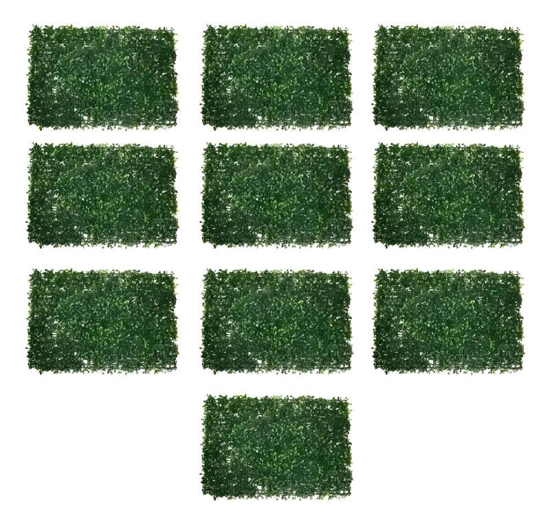 PACK DE 10 PALMETAS DE PASTO SINTE TICO 60X40CM PARA DECORACION - 1
