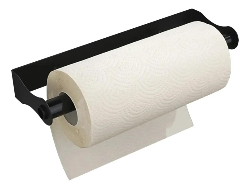 SOPORTE DE PAPEL DE COCINA ACERO INOXIDABLE SIN TALADRO - 2