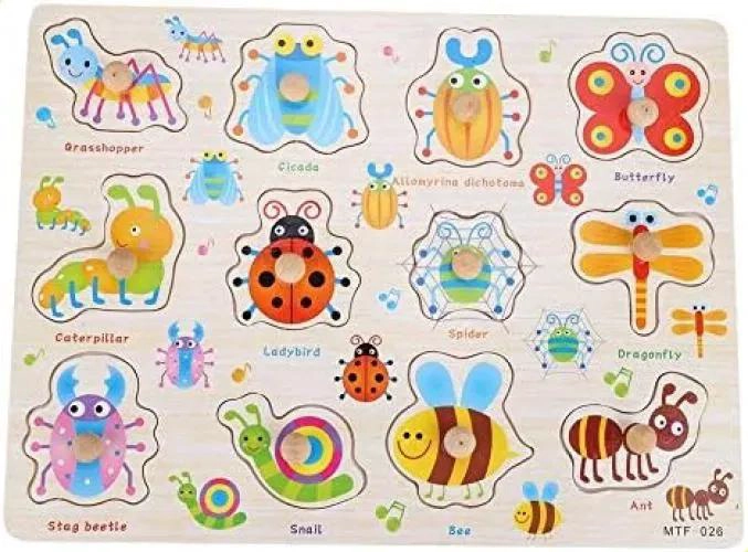 7 PUZZLES EDUCATIVOS PARA NIÑOS CON DISEÑOS VARIADOS - 2