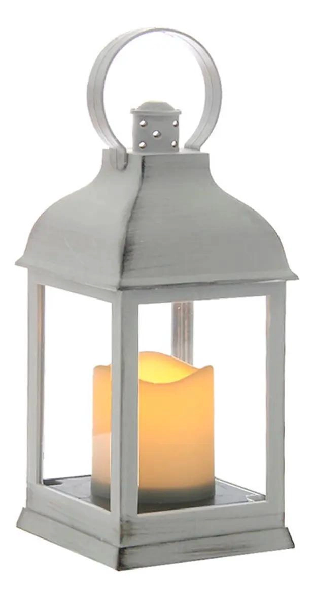 FANAL DE ILUMINACION DECORATIVA LED VINTAGE EN COLOR BLANCO - 3