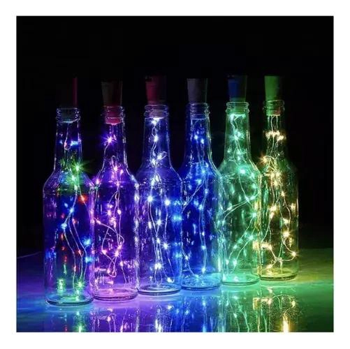 PACK DE 12 LUCES LED DE 3M PARA DECORACION CON ALAMBRE DE COBRE - 3