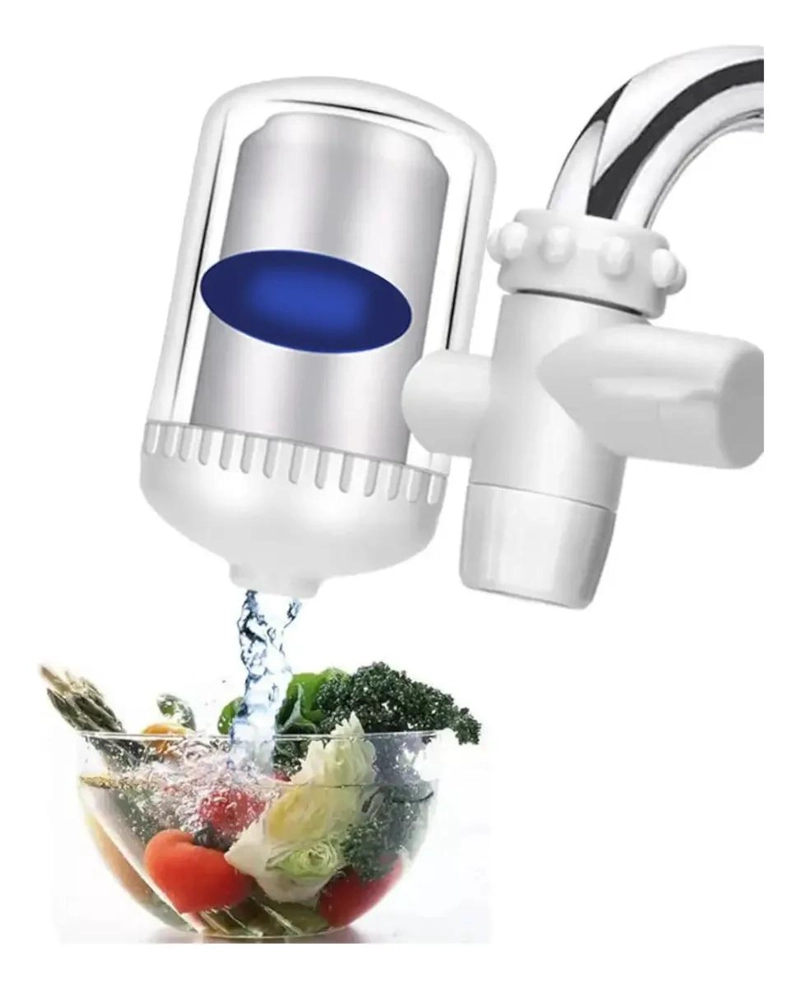 FILTRO PURIFICADOR DE AGUA PARA LLAVE DE COCINA CON DOBLE FILTRACION - 2