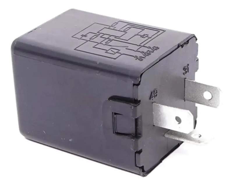FLASH INTERMITENTE 12V CON 3 TERMINALES PARA VEHICULOS - 1
