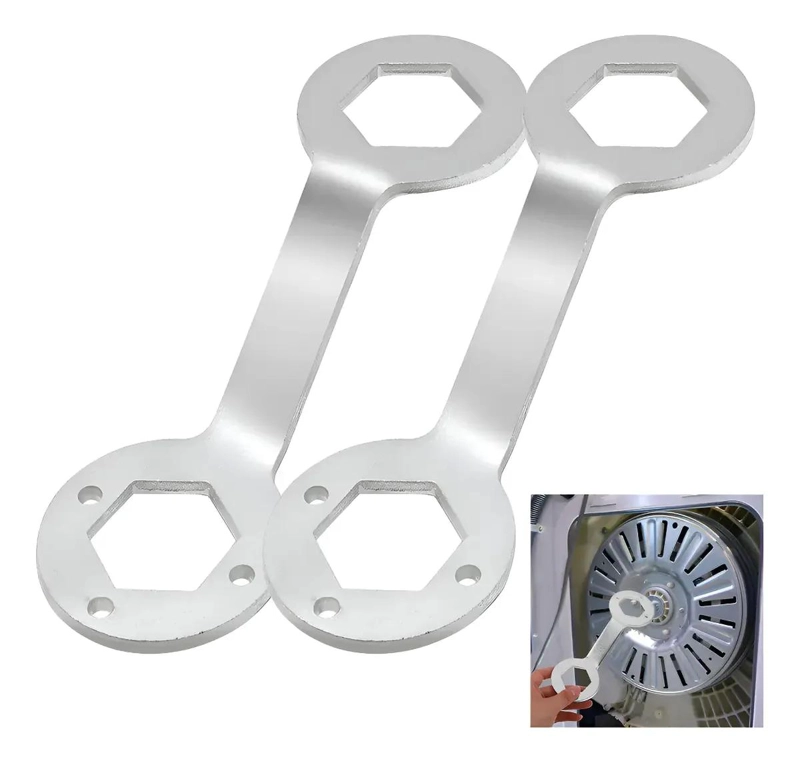 JUEGO DE 2 LLAVES HEXAGONALES PARA LAVADORA 36 MM Y 38 MM - 1