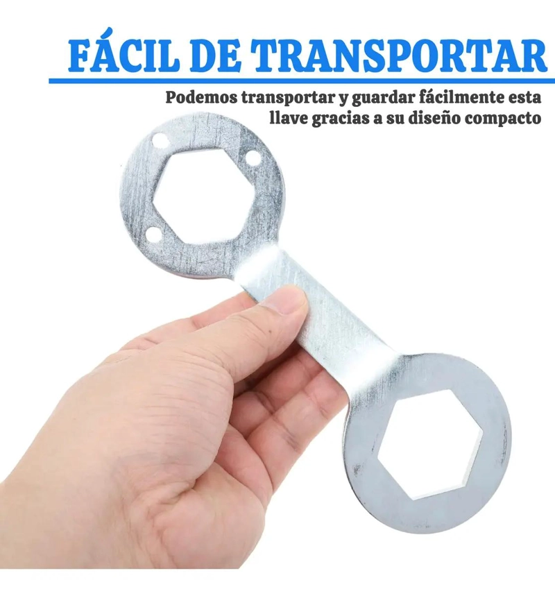 JUEGO DE 2 LLAVES HEXAGONALES PARA LAVADORA 36 MM Y 38 MM - 6