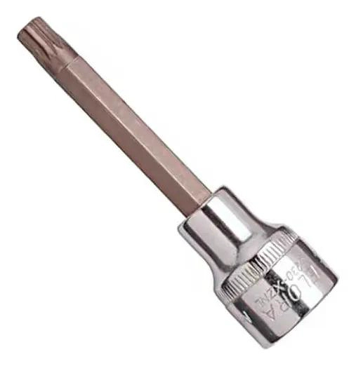 JUEGO DE DADOS TORX ESTRELLA MACHO 9 PIEZAS CON CHICHARRA - 1