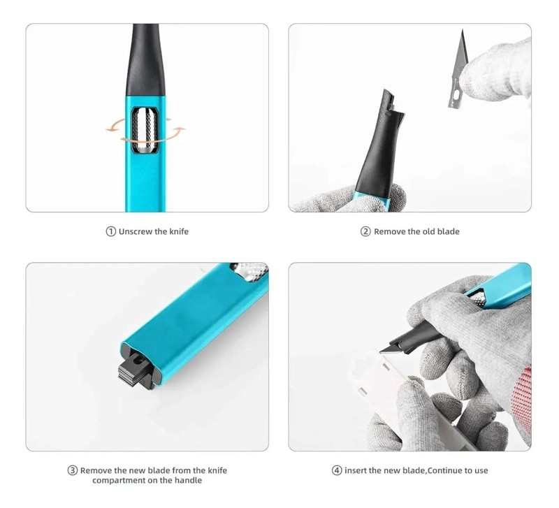 CUTTER ESCALPELO DELGADO PARA MANUALIDADES - 7