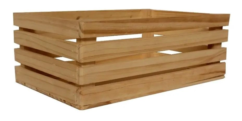 CAJA DE MADERA DECORATIVA PARA ORGANIZACION DE ARTICULOS - 3