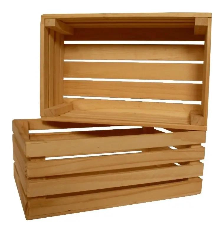 CAJA DE MADERA DECORATIVA PARA ORGANIZACION DE ARTICULOS - 5