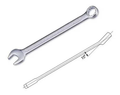 LLAVE PUNTA CORONA DELGADA 19 MM - 1