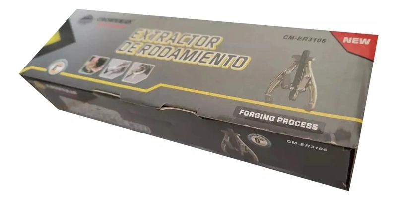 EXTRACTOR DE RODAMIENTOS Y POLEAS 6 PULGADAS 3 PATAS ACERO FORJADO - 2