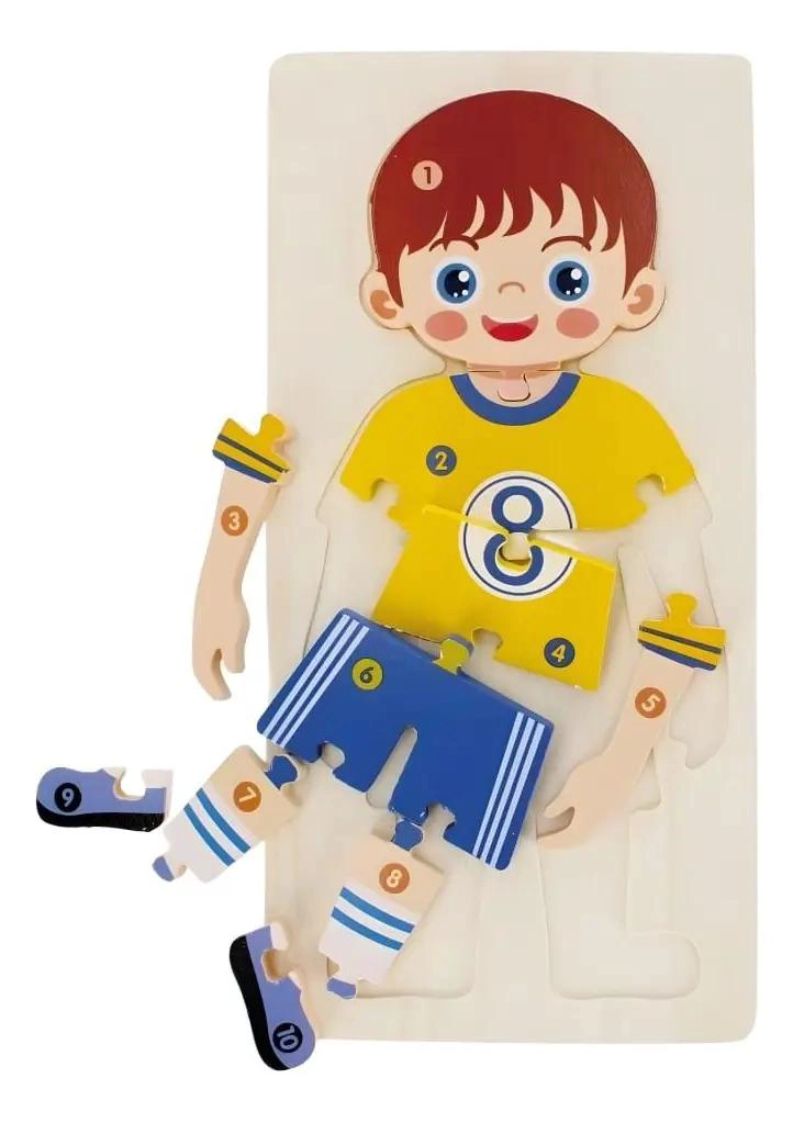 ROMPECABEZAS DIDACTICO DE 10 PIEZAS PARA NIÑOS - 1