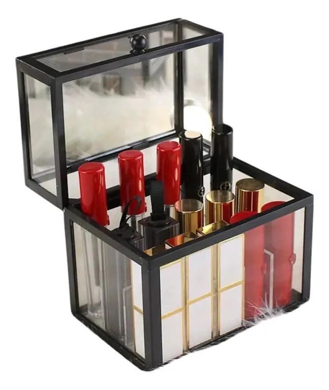ESTUCHE ORGANIZADOR DE MAQUILLAJE CON COMPARTIMENTOS - 1