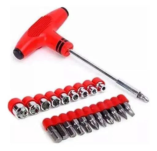 KIT DE DESARMADORES Y DADOS MULTIUSO PARA BRICOLAJE - 1