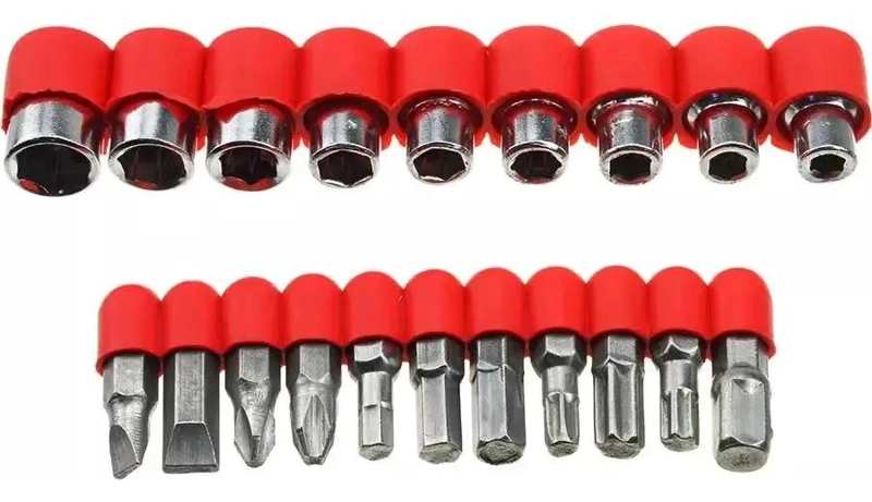 KIT DE DESARMADORES Y DADOS MULTIUSO PARA BRICOLAJE - 2