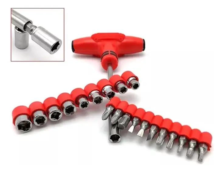 KIT DE DESARMADORES Y DADOS MULTIUSO PARA BRICOLAJE - 3