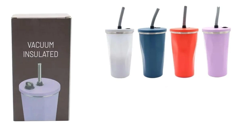 VASO TE RMICO AISLADO PARA BEBIDAS FRIAS Y CALIENTES - 4