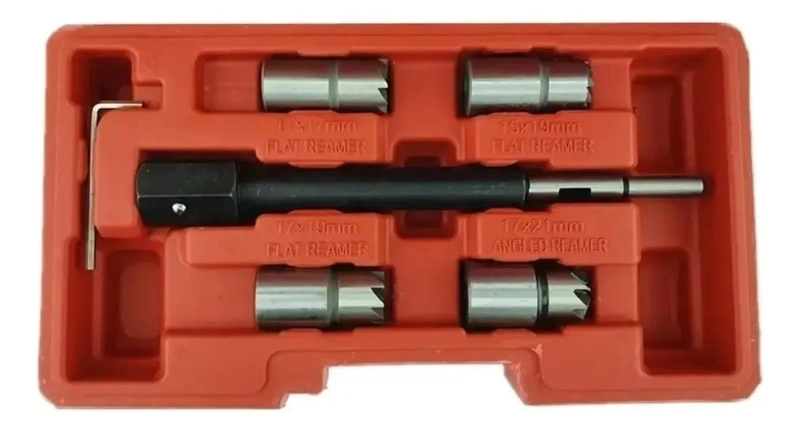 KIT ESCARIADOR ASIENTO INYECTORES DIESEL UNIVERSAL 5 PIEZAS - 2
