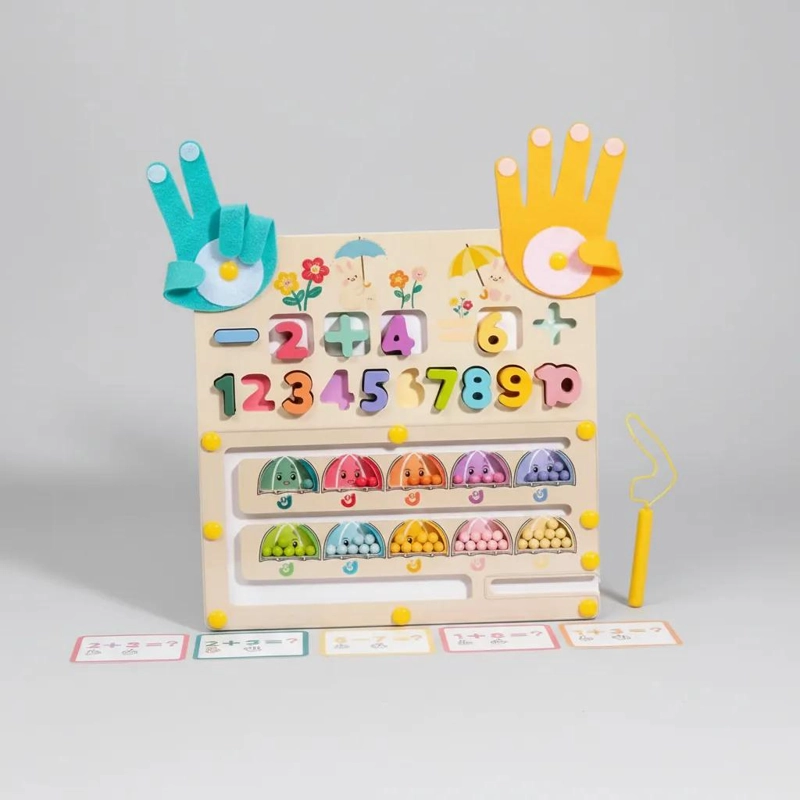 LABERINTO EDUCATIVO DE MADERA PARA NIÑOS A PARTIR DE 3 AÑOS - 1