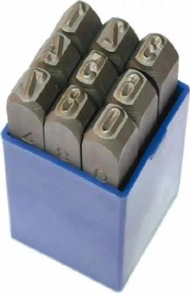 JUEGO DE NUMEROS DE GOLPE 12 MM - 3