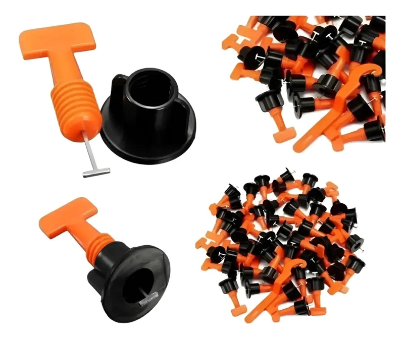 KIT DE 100 NIVELADORES REUTILIZABLES PARA CERAMICAS Y BALDOSAS - 4
