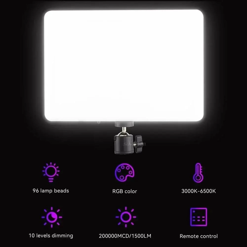PANEL LED DE FOTOGRAFIA Y VIDEO DE 10 PULGADAS - 9