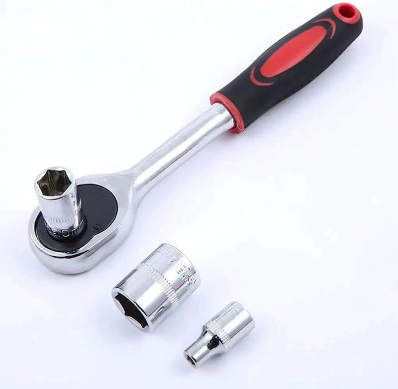 JUEGO DE HERRAMIENTAS DE 46 PIEZAS CON LLAVE CHICHARRA - 4