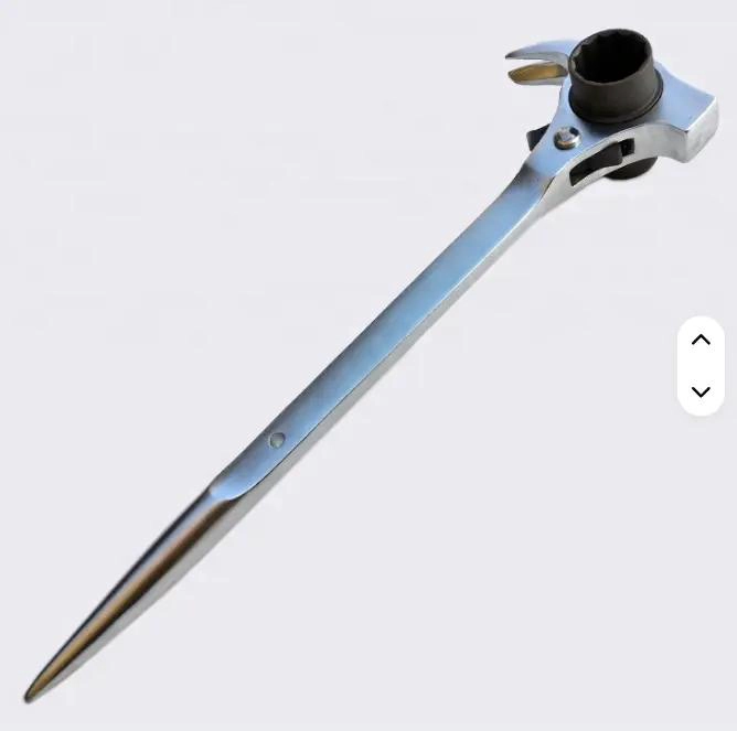 LLAVE CARRACA MULTIFUNCIONAL 4 EN 1 PARA ANDAMIOS 19 Y 22MM - 5